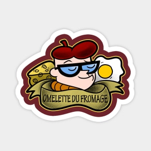 Omelette du Fromage Magnet