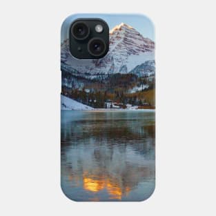 Maroon Bells in the Morning Phone Case