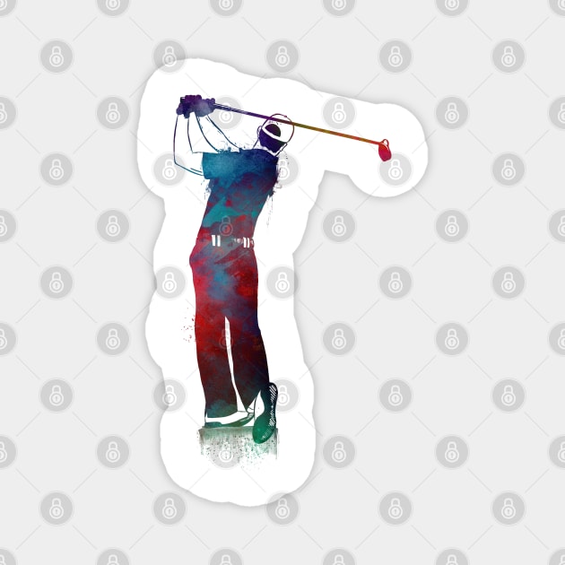 Golf player sport #golf #sport Magnet by JBJart