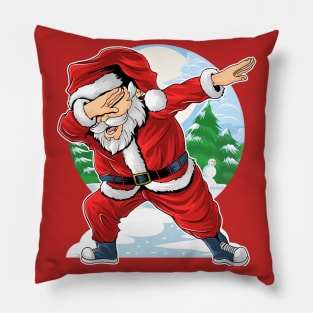 Dabbing Santa Pillow