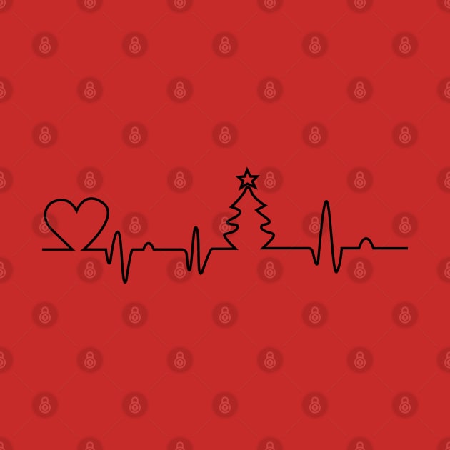 Christmas Tree In Heartbeat by KsuAnn