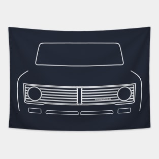 International Harvester IH Wagonmaster classic 1970s truck white outline Tapestry