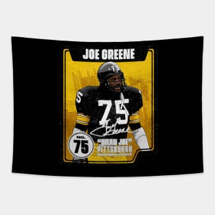 Joe Greene Pittsburgh Card Tapestry