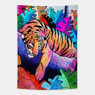 The lazy tiger Tapestry