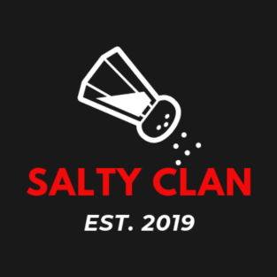 Official Salty Clan Logo Design T-Shirt