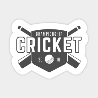 Cricket Championship Magnet