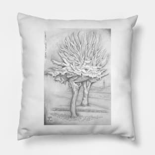 torre de belém tree. Pillow