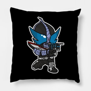 Kamen Rider Drake Chibi Style Kawaii Pillow