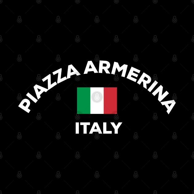 Piazza Armerina Italy Italia Italian Flag City Souvenir Gift by AnijaF50