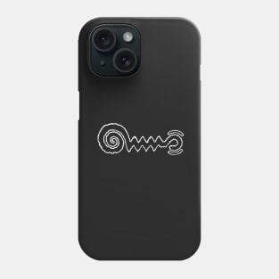 Freur - Doot Doot Underworld Synth Pop Band (Outline Logo) Phone Case