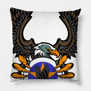 Screaming Eagles Pillow