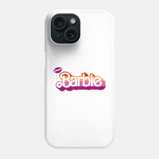 Lipstick Lesbian Flag Barbie! Phone Case