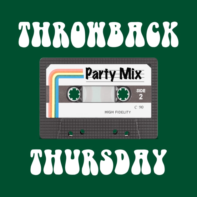 Throwback Thursday with Party Mix Cassette Tape by eezeeteez