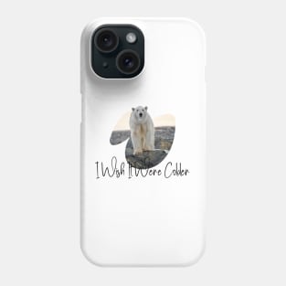 Do you feel it's too hot outside? I Wish It Were Colder Phone Case