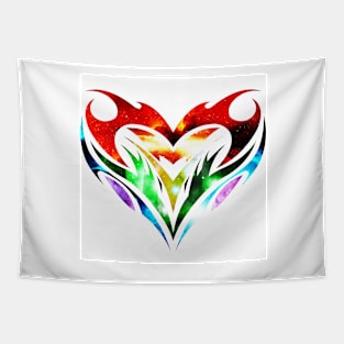 Tribal Heart Tapestry