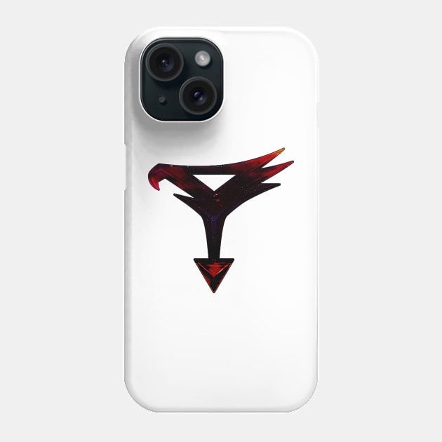 Gatchaman's iconic 3D space logo 2 version Phone Case by unknow user