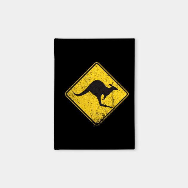 Funny Kangaroo Sign Australia Kangaroo Kangaroo Notebook Teepublic