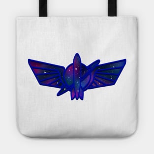 Star command logo Blue Tote