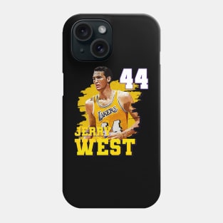 Jerry west || 44 Phone Case