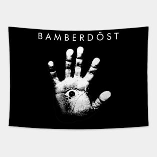 BAMBERDOST EYE FIVE WHITE Tapestry