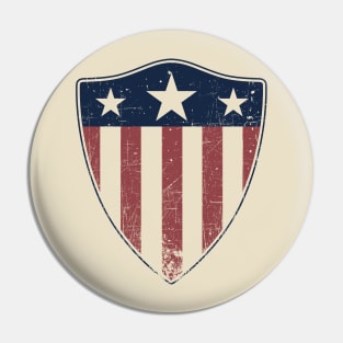 American shield Pin