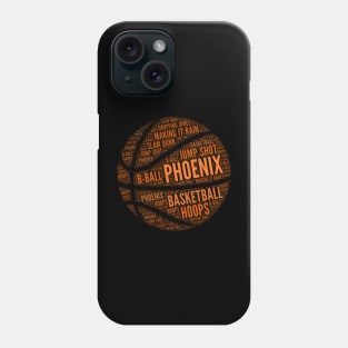 Phoenix Basketball - Rally in the Valley Oop Phone Case