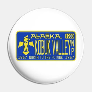 Kobuk Valley National Park license plate Pin