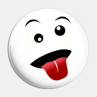 Emoji - mad face Pin