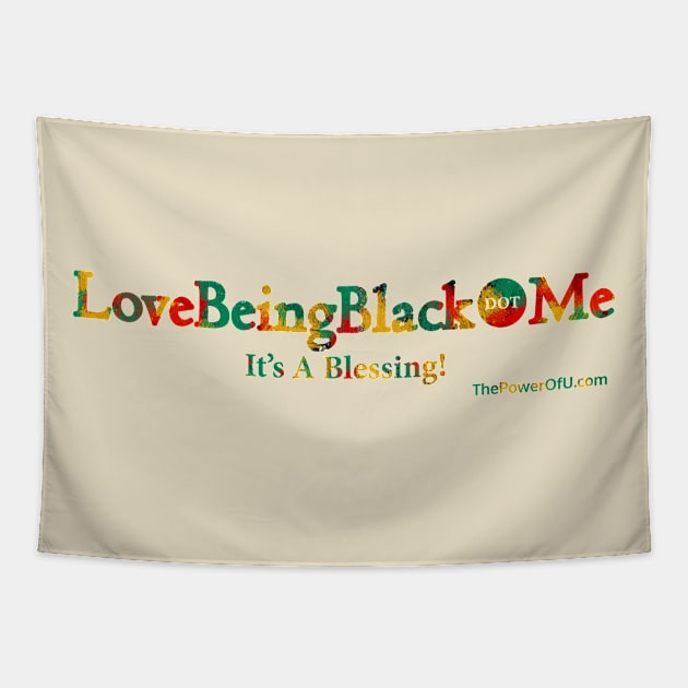 LoveBeingBlack.Me - Afro Colors Tapestry by ThePowerOfU