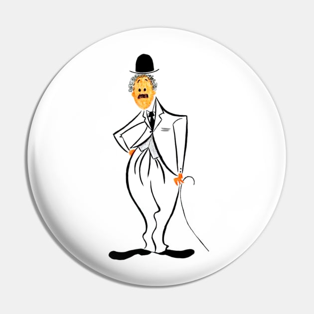 Chaplin Pin by schomiak