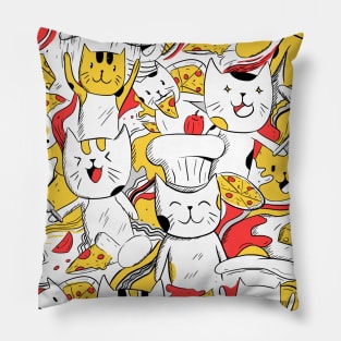 Pizza Cats Pillow