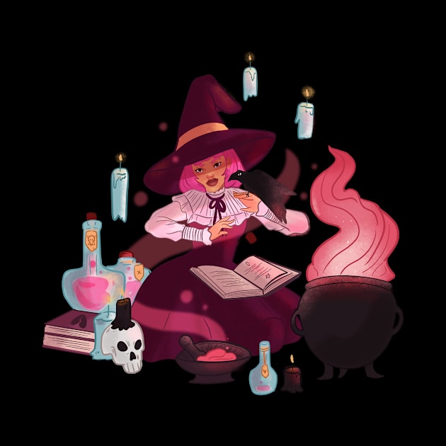 Witch Brewing by rebecaalvarezz