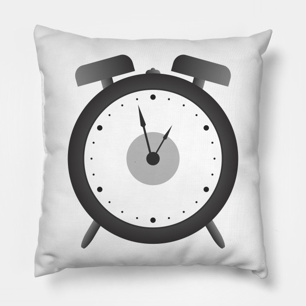 Alarm Clock Alarm Clock Pillow Teepublic