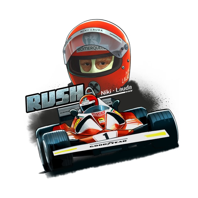 RUSH-Niki Lauda by mangbo