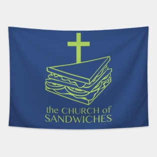 Church of Sandwiches Tapestry