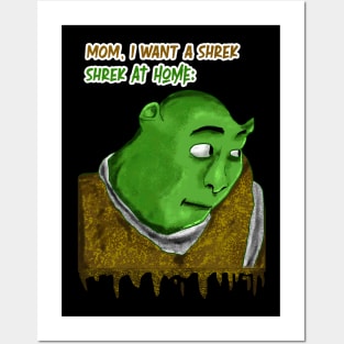 Shrek meme Classic Poster for Sale by aramilodabirl