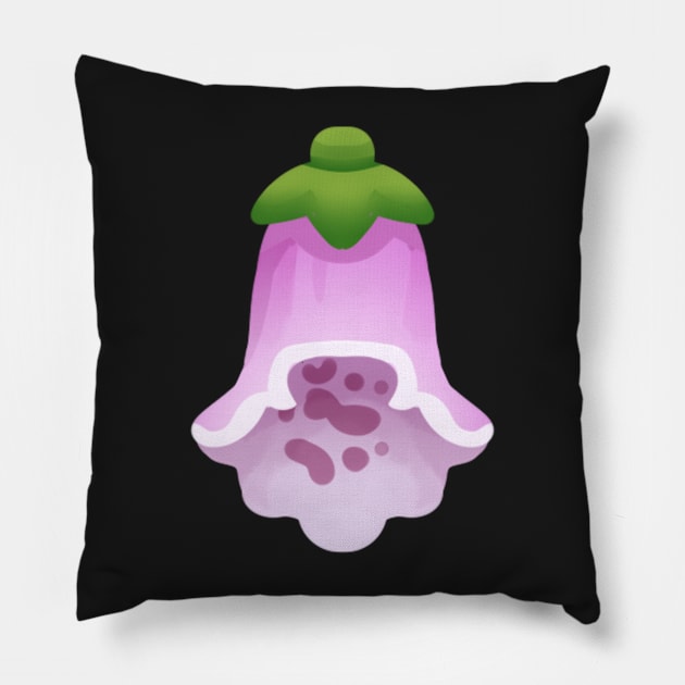 foxglove Pillow by otterguppy