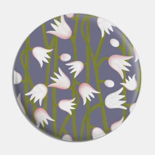 Climbing Lilies in Purple Pin