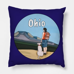 Hiking Ohio Pillow