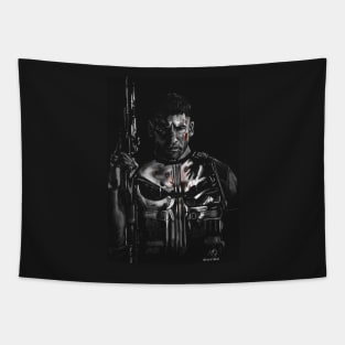 Skull Face Tapestry