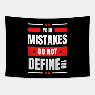 Your Mistakes Do Not Define You | Christian Saying Tapestry
