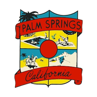 Vintage Palm Springs Decal T-Shirt