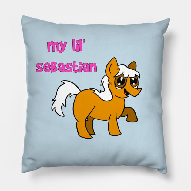 My Lil Sebastian Pillow by Blaze_Belushi