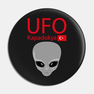 UFO Kapadokya - Alien Pin