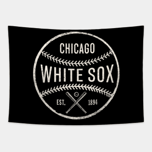 Vintage Chicago White Sox by Buck Tee Originals Tapestry