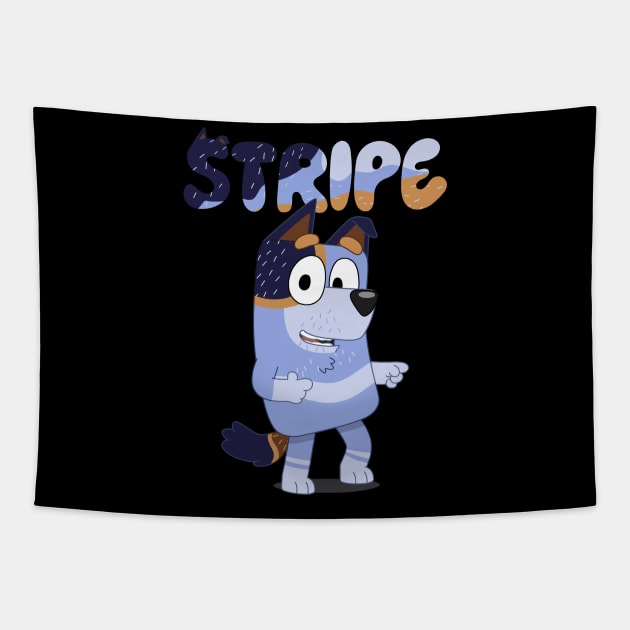 Uncle Stripe Tapestry by KOMIKRUKII