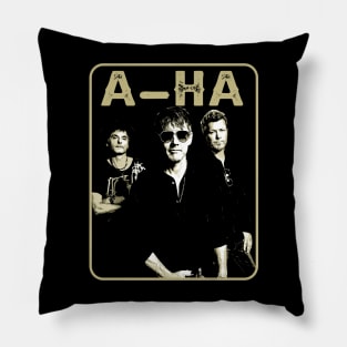 Take My Breath Away with a-ha Fan Merch Pillow