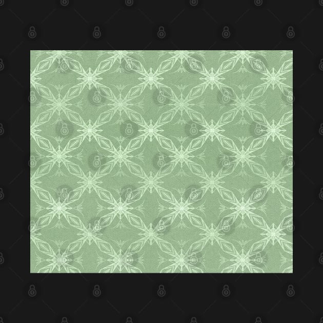 Sage green pattern by CreaKat