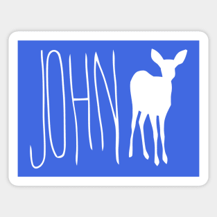 John Doe (Are You Scared?) Sticker for Sale by WaifuMaker