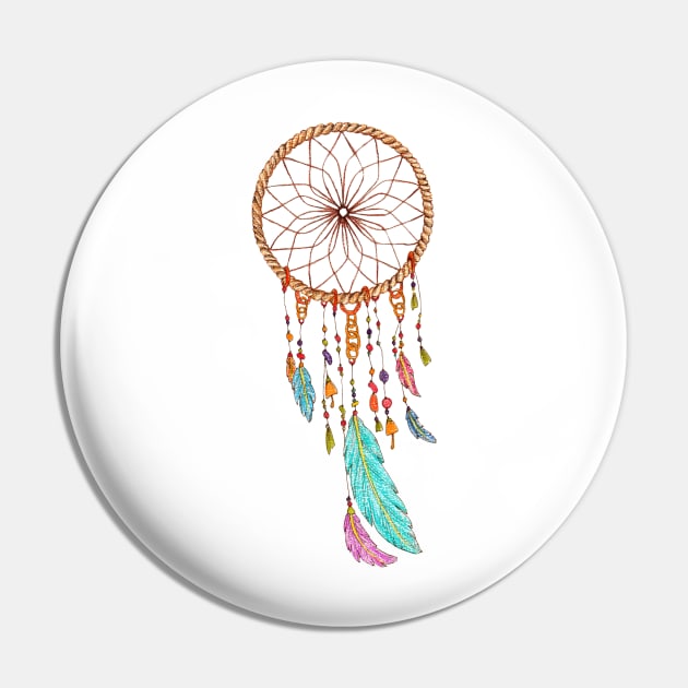 Dream Catcher Pin by lisenok